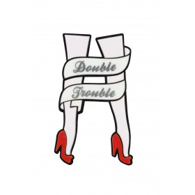 DOUBLE TROUBLE BROACH 